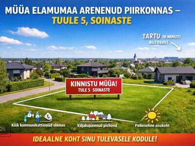 MÜÜA ELAMUMAA ARENENUD PIIRKONNAS