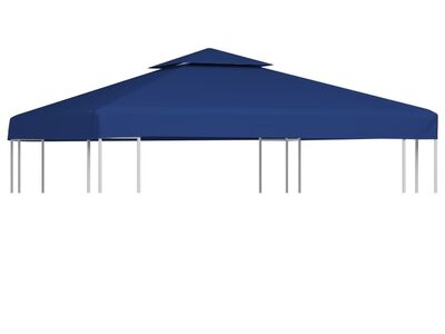 vidaXL varikatuse asenduskate 310 g / m², tumesinine, 3 x 3 m
