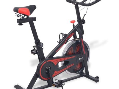 vidaXL pulsianduriga veloergomeeter must ja punane