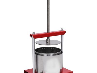 vidaXL puuviljapress, roostevaba teras 6 l
