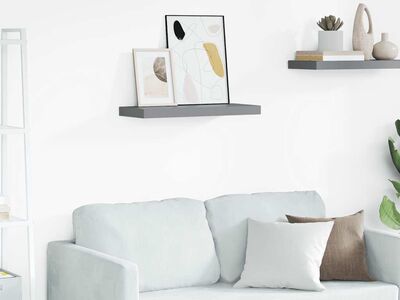 vidaXL seinariiul, hall, 60 x 23,5 x 3,8 cm MDF