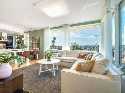 Privaatne penthouse päikeseterrassi ja merevaatega!