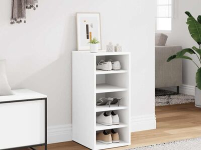 vidaXL kingakapp, valge, 31,5 x 35 x 70 cm, tehispuit