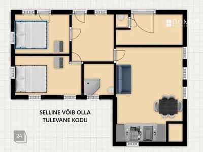 MÜÜA SUURE POTENTSIAALIGA HOONE TÕRVA LINNAS - LOO OMA KODU SIIA