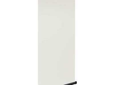 vidaXL rõdu külgsein, 105 x 250 cm, kreemjasvalge