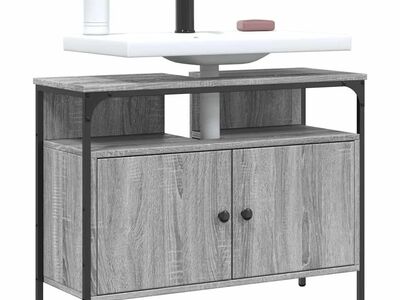 vidaXL valamukapp, hall Sonoma tamm, 80 x 30 x 60 cm, tehispuit