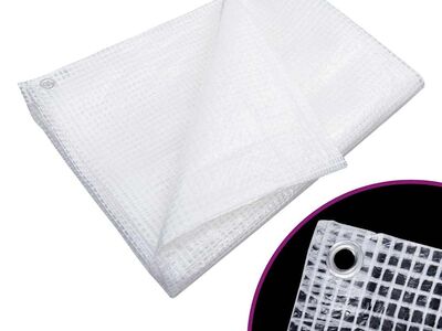 vidaXL Leno present, 140 g/m² 2 x 3 m, valge