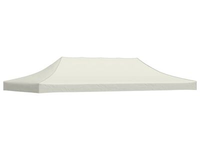 vidaXL peotelgi katus, 3 x 6 m, kreemjas
