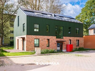 Privaatse õueala ja terrassiga korter kesklinnas, A-energiaklass