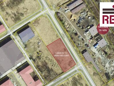 Müüa detailplaneeringuga kinnistud Paldiski Tehnopargis