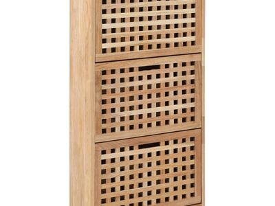 vidaXL kingakapp 55 x 20 x 104 cm tugevast pähklipuidust
