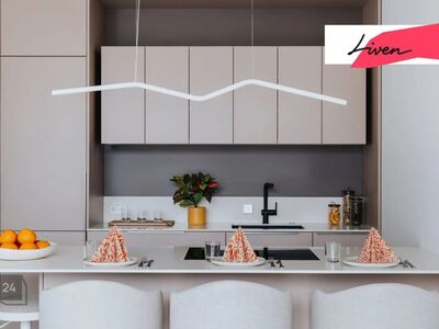 Avara terrassiga kodu – sisustatud elutuba ja köök