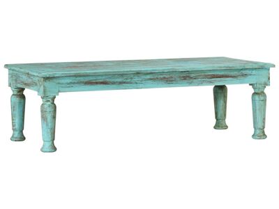 vidaXL kohvilaud, 110 x 50 x 34 cm, taastatud puit