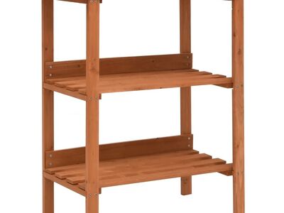 vidaXL 4-korruseline taimealus, 76 x 37 x 89 cm, nulupuit
