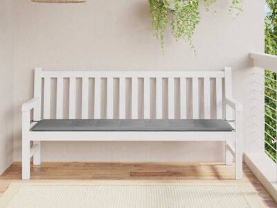 vidaXL aiapingi istmepadi, hall, 180x50x3 cm, oxford-kangas