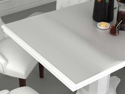 vidaXL lauakaitse, matt, 140 x 90 cm, 1,6 mm, PVC