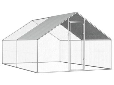 vidaXL kanapuur, 2,75 x 4 x 1,92 m, tsingitud teras