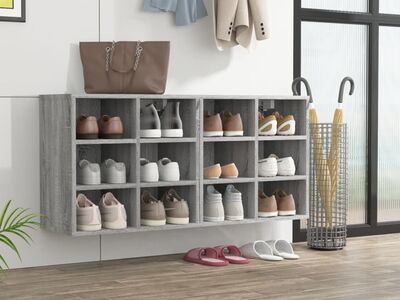 vidaXL kingakapid 2 tk, hall Sonoma tamm, 52,5 x 30 x 50 cm