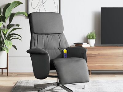 vidaXL massaažitool jalatoega, tumehall, kangas