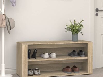 vidaXL kingariiul, Sonoma tamm, 100x35x45 cm, tehispuit