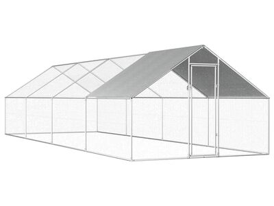 vidaXL kanapuur, 2,75 x 8 x 1,92 m, tsingitud teras