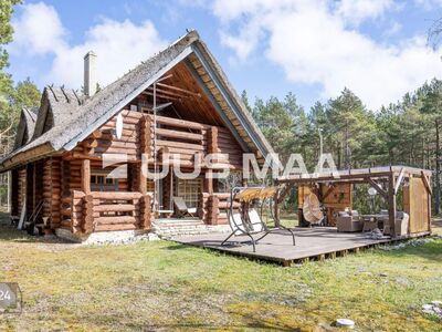 Müüa oma merepiiriga kinnistul paiknev palkmaja Ninasel!