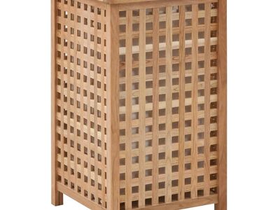vidaXL pesukast 39 x 39 x 65 cm tugevast pähklipuidust