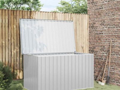 vidaXL aia hoiukast, hall, 171 x 99 x 93 cm