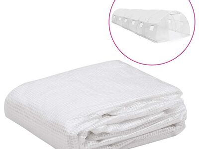 vidaXL kasvuhoone asenduskate (27 m²) 3 x 9 x 2 m, läbipaistev