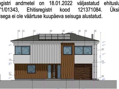 Kõik liitumised ja ehitusluba olemas!