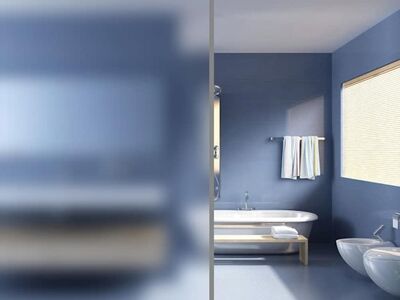 vidaXL aknakile, jäätunud, hall, 0,9 x 20 m, PVC