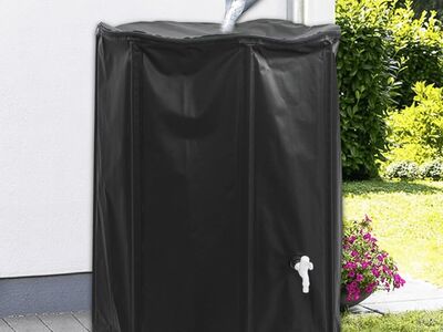vidaXL kraaniga veepaak, kokkupandav, 1350 l, PVC
