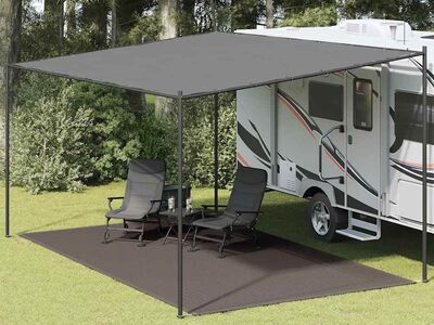vidaXL telgimatt 300 x 600 cm antratsiithall
