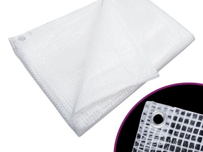 vidaXL Leno present, 140 g/m² 2 x 3 m, valge