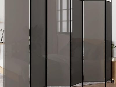 vidaXL 6 paneeliga ruumijagaja, antratsiithall, 300x200 cm, kangas