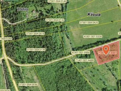 Mõisaääre kinnistu ajaloolises Käesla külas!