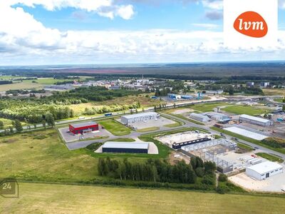 Kavandatav ärimaa Via Baltica ääres Saugas
