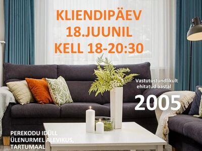 Turvaline ja läbimõeldud pereelamu rohelises keskkonnas!