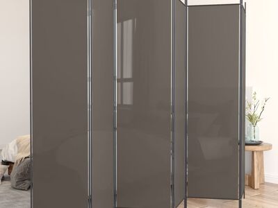 vidaXL 6 paneeliga ruumijagaja, antratsiithall, 300x220 cm, kangas