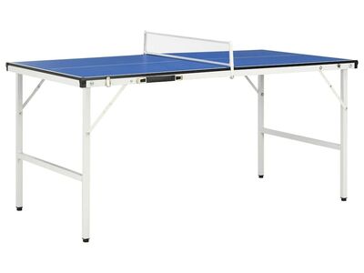 vidaXL 1,5 meetri pikkune pingpongilaud võrguga 152 x 76 x 66 cm, sinine