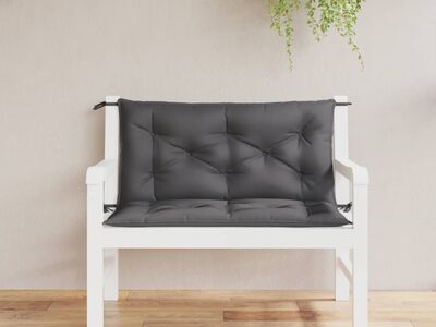 vidaXL aiapingi istmepadjad 2 tk, antratsiit, 100x50x7 cm