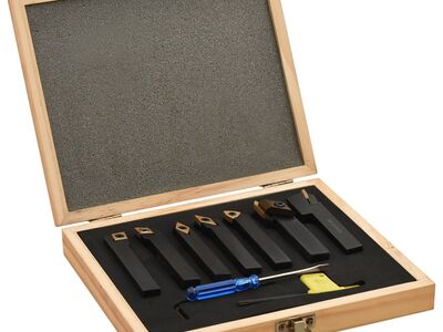 vidaXL 12-osaline treimistööriistade komplekt 12 x 12 mm 80 mm