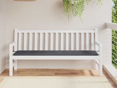 vidaXL aiapingi istmepadi, antratsiit, 180x50x3 cm, oxford-kangas