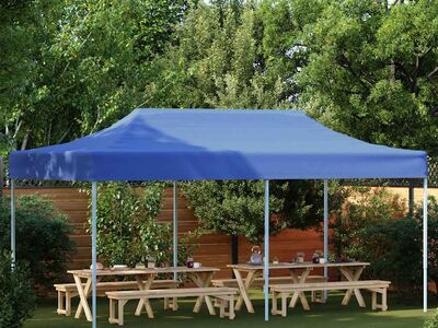 vidaXL kokkupandav pop-up telk, 3 x 6 m, sinine