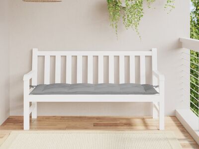 vidaXL aiapingi istmepadi, hall, 150 x 50 x 7 cm, kangas