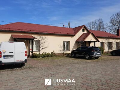 Uus hoone, hea asukoht, aiaga piiratud territoorium