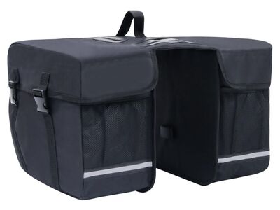 vidaXL kaks jalgrattakotti, veekindel, 35 l, must
