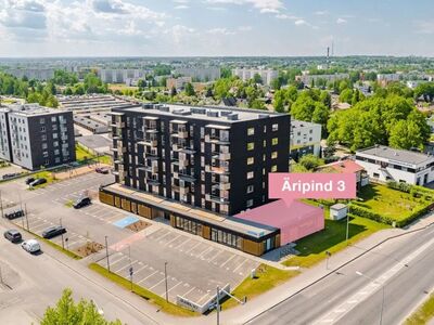 Vitriinakendega äripind uues hoones