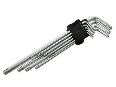Torx võtmete komplekt 9 osaline T15-T55