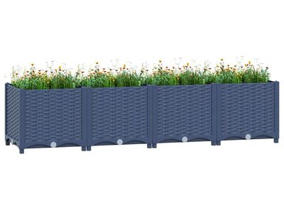 vidaXL taimekast 160 x 40 x 38 cm, polüpropüleen